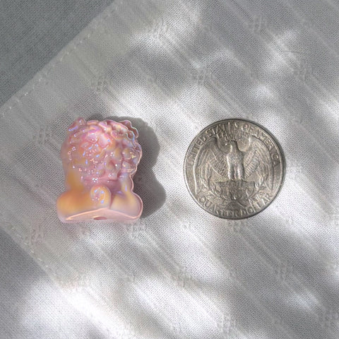 Coated Baby Dragon Beads