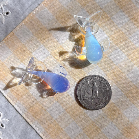 Lampwork Glass Dolphin Pendant Charm