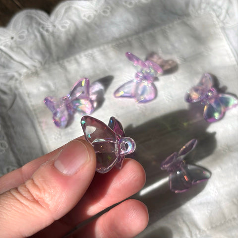 Fluttering Butterfly Spacer Beads