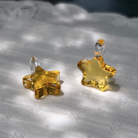 Handmade Glass Star Pendant