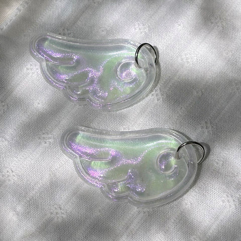 Handmade Angel Wing Pendant Charm