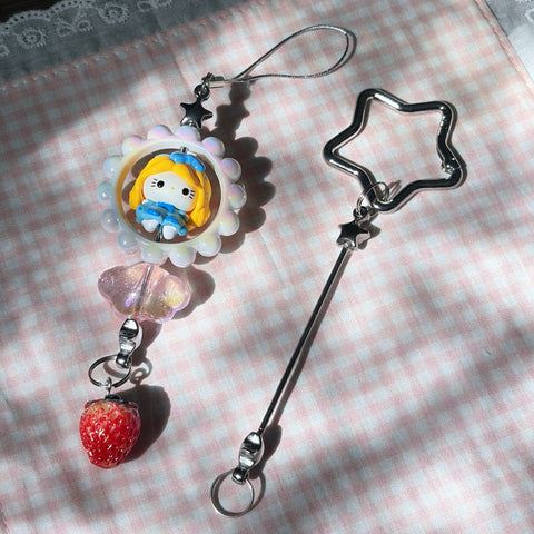 Beadable Keychain Charms
