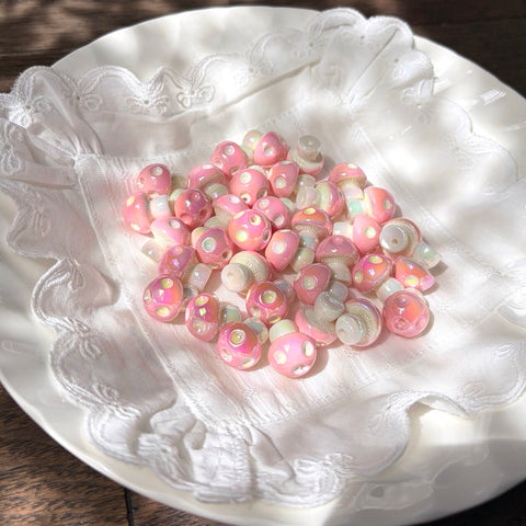 Forest Mushroom Beads