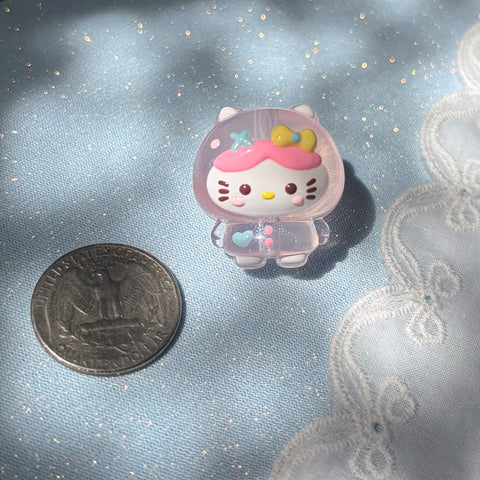 Raincoat Hello Kitty Glittery Beads