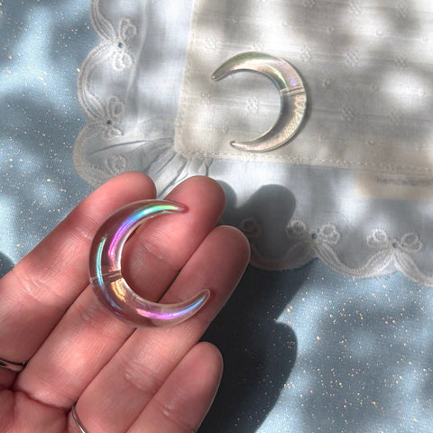 Holographic Moon Beads