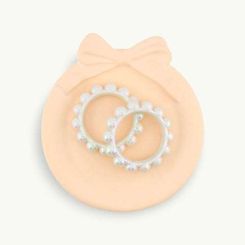 Pearl Loop Frame Beads
