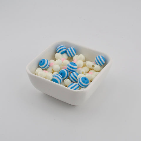 Striped Lollipop Beads