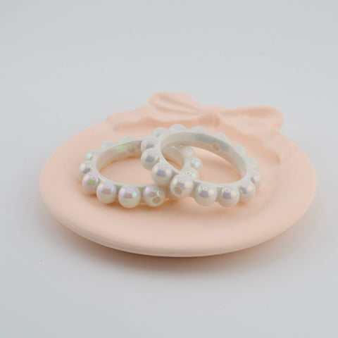 Pearl Loop Frame Beads