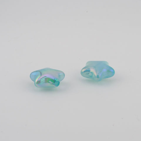 Glow-in-dark Star Beads in Blue