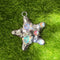 Fossil Star Pendant Charm