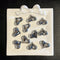 Metallic Heart Beads