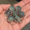 Galaxy Round Beads in Light Gray
