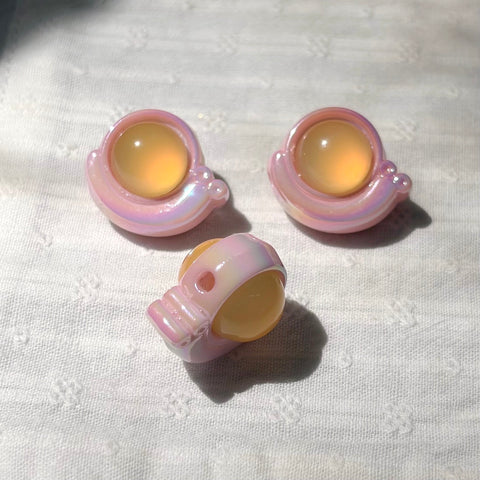 Snail Beads with Cat Eye Shell