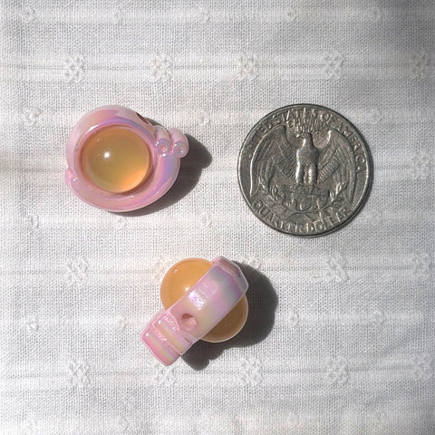 Snail Beads with Cat Eye Shell