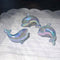 Glittery Dolphin Beads