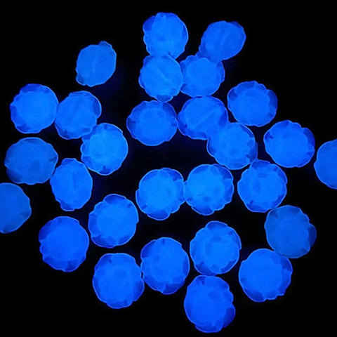 Glow-in-dark Glitter Rose Beads