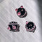Aisey Black Planet Signature Glass Beads