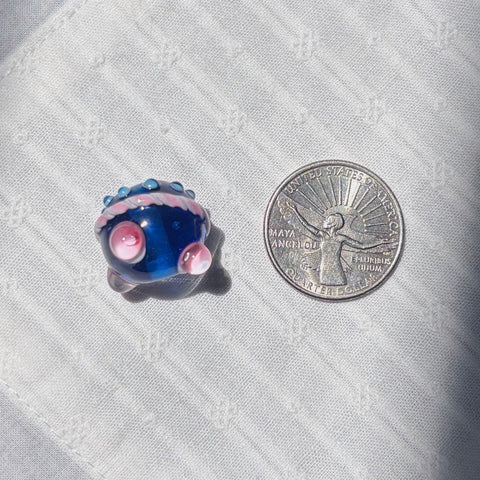 Aisey Blue Planet Signature Glass Beads