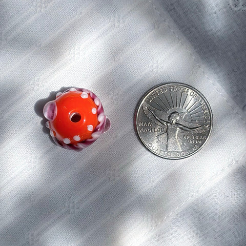 Aisey Mars Planet Signature Glass Beads