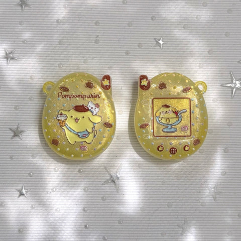 Glow-in-dark Tamagotchi Charm Set