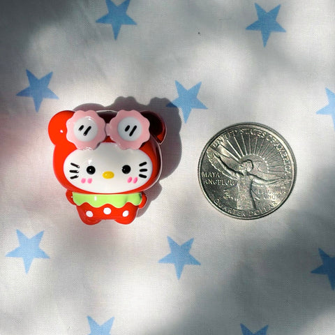 Strawberry Costume Hello Kitty Beads