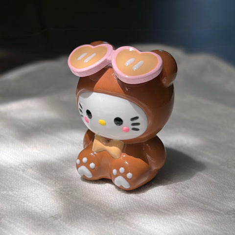 Brown Bear Costume Hello Kitty Beads