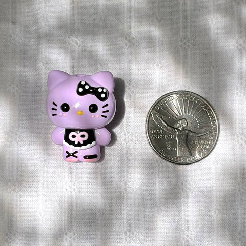 Purple Skin Hello Kitty Beads