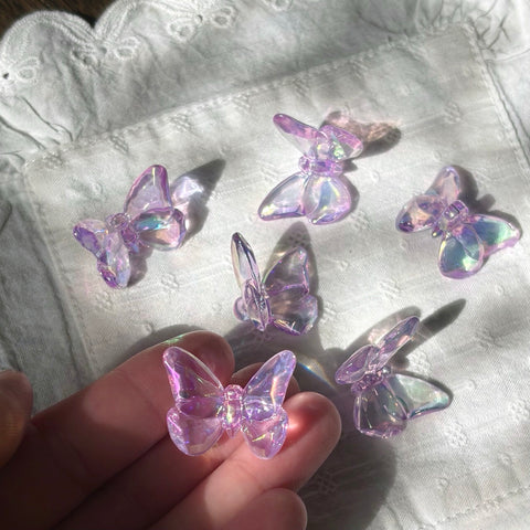 Fluttering Butterfly Spacer Beads