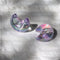 Holographic Purple Moon Beads