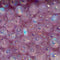 Galaxy Round Beads in Purple