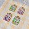 Enamel Omamori Lucky Pendant Charm