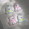 Shimmering Acetate Puppy Beads