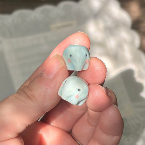 Ceramic Elephant Beads