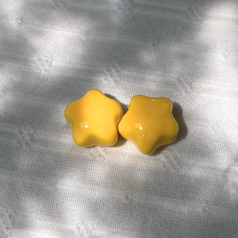 Ceramic Star Beads