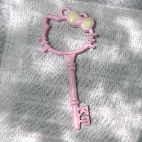 Hello Kitty Key Charm Pendant