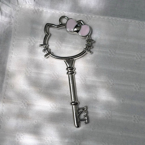 Hello Kitty Key Charm Pendant