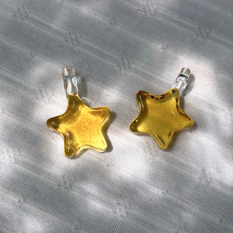 Handmade Glass Star Pendant