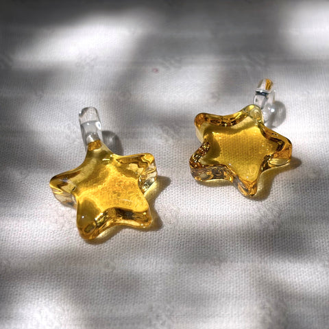 Handmade Glass Star Pendant