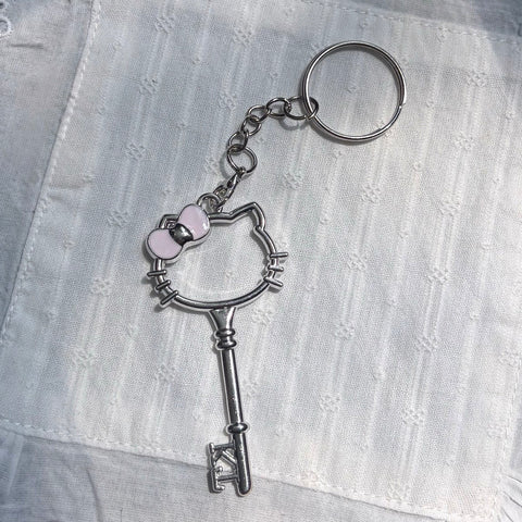 Hello Kitty Key Charm Pendant