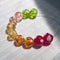 Round Polka Dot Glass Beads