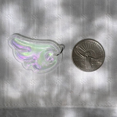 Handmade Angel Wing Pendant Charm