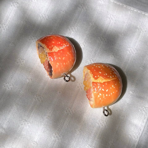 Cream & Fruit Filled Bun Charm Set