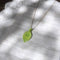 Handmade Glass Leaf Pendant