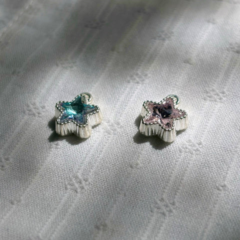 Silver-plated Star Pendant Charm