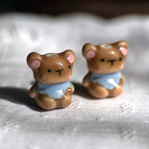 Ceramic Bear Beads