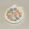 Glittery Heart Beads