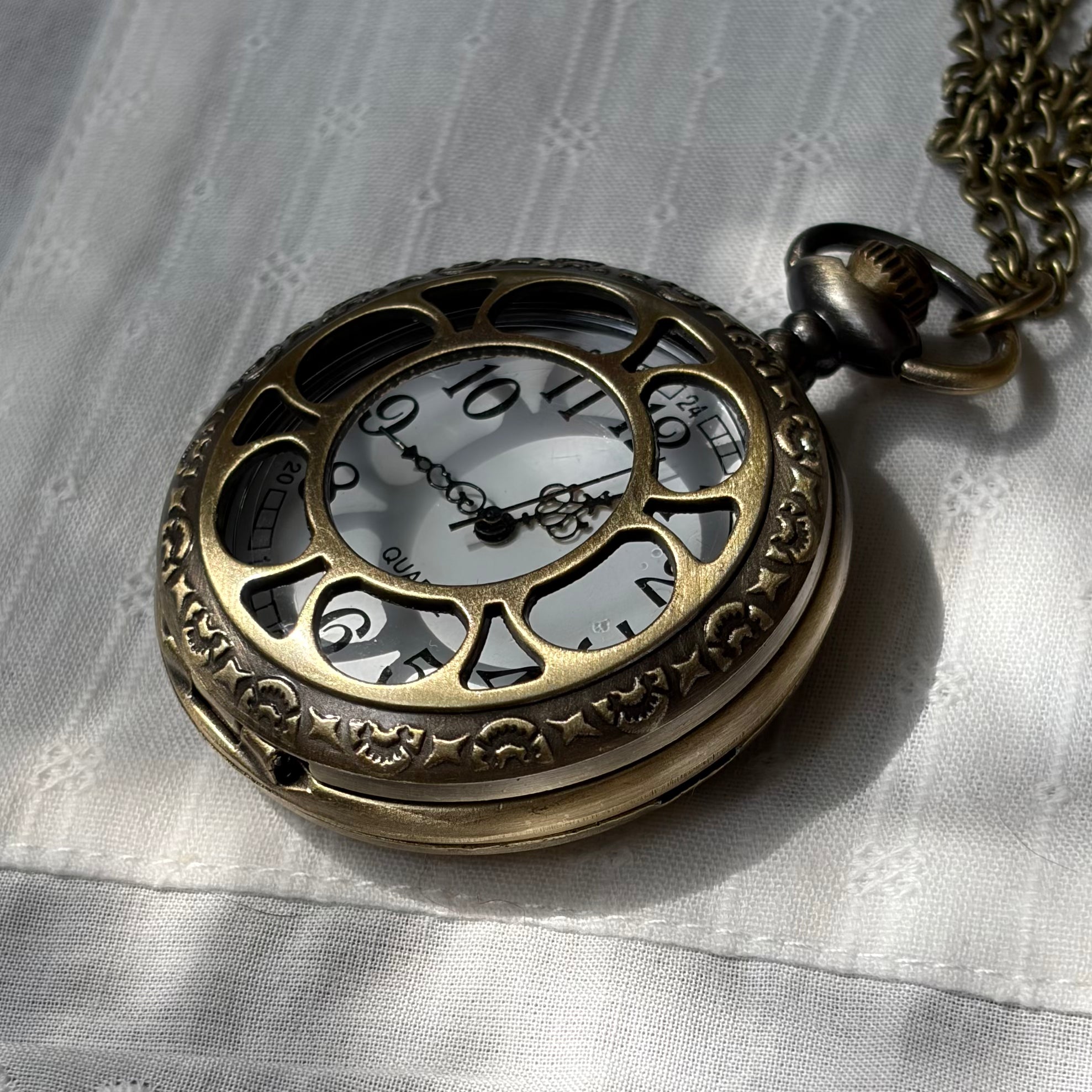 Vintage Pocket Watch Charm