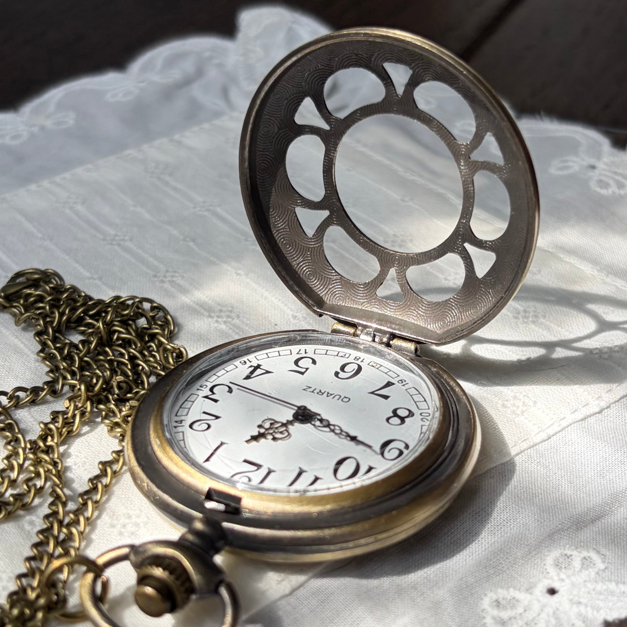 Vintage Pocket Watch Charm