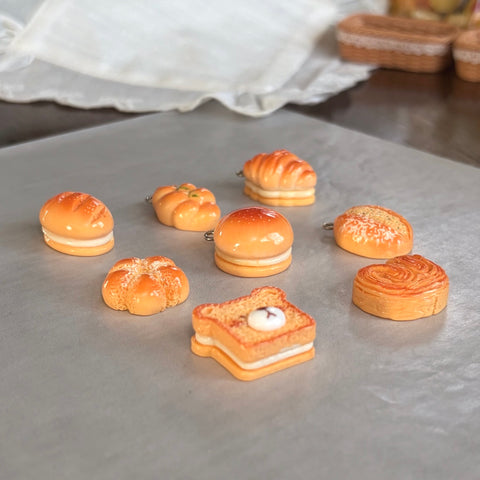 Boulangerie Bread Pendant Charm Set