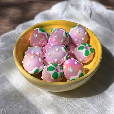 Multi-Layered Strawberry Beads